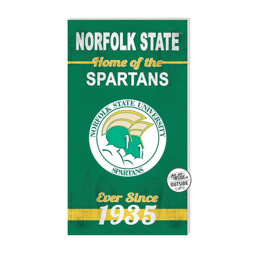 11x20 Indoor Outdoor Sign Home of the Norfolk State Spartans