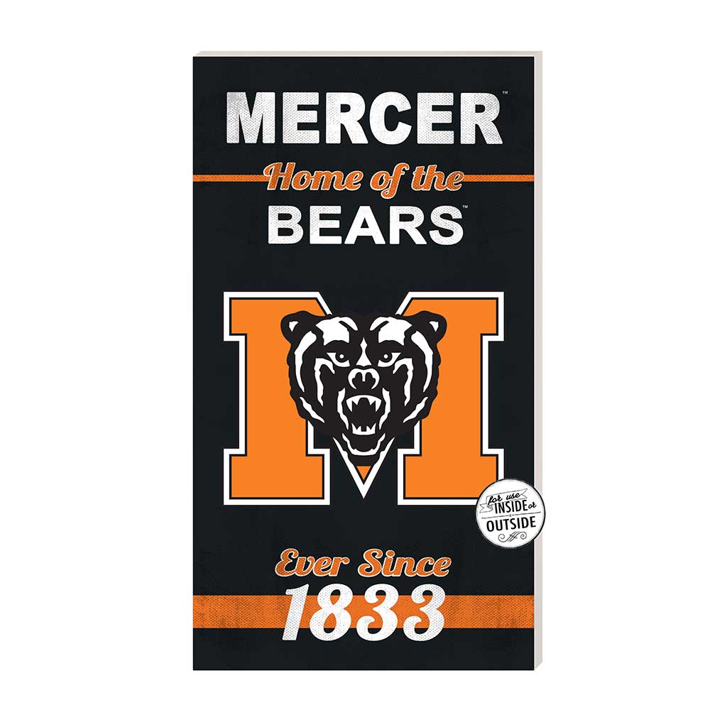 11x20 Indoor Outdoor Sign Home of the Mercer Bears