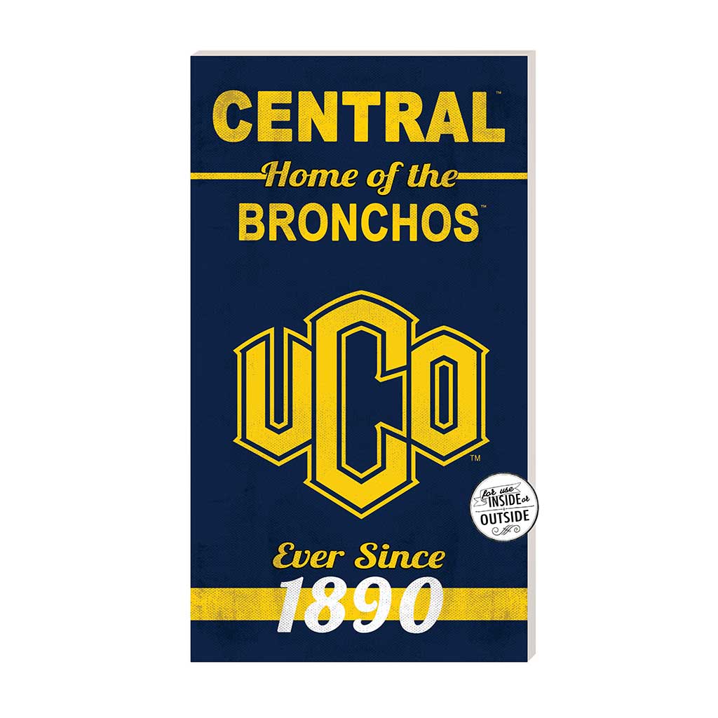 11x20 Indoor Outdoor Sign Home of the Central Oklahoma BRONCHOS