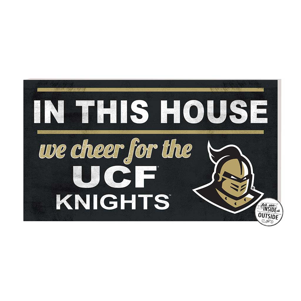 20x11 Indoor Outdoor Sign In This House Central Florida Knights