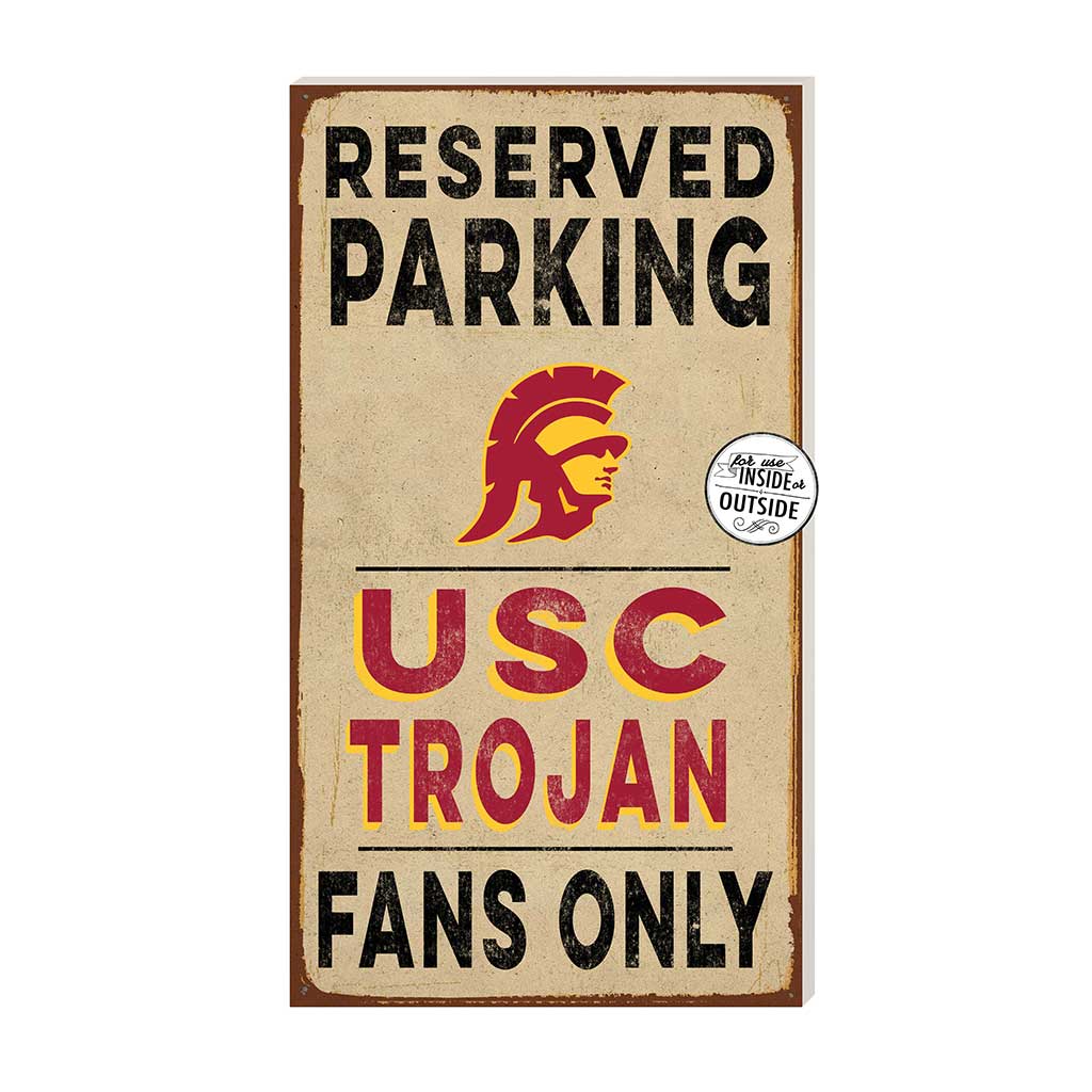 11x20 Indoor Outdoor Reserved Parking Sign Southern California Trojans