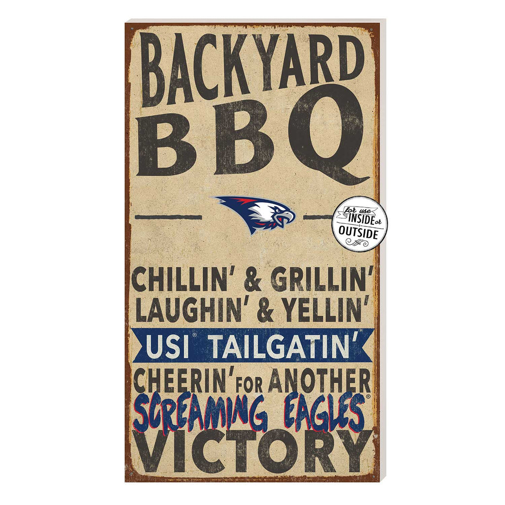 11x20 Indoor Outdoor BBQ Sign Southern Indiana Screaming Eagles