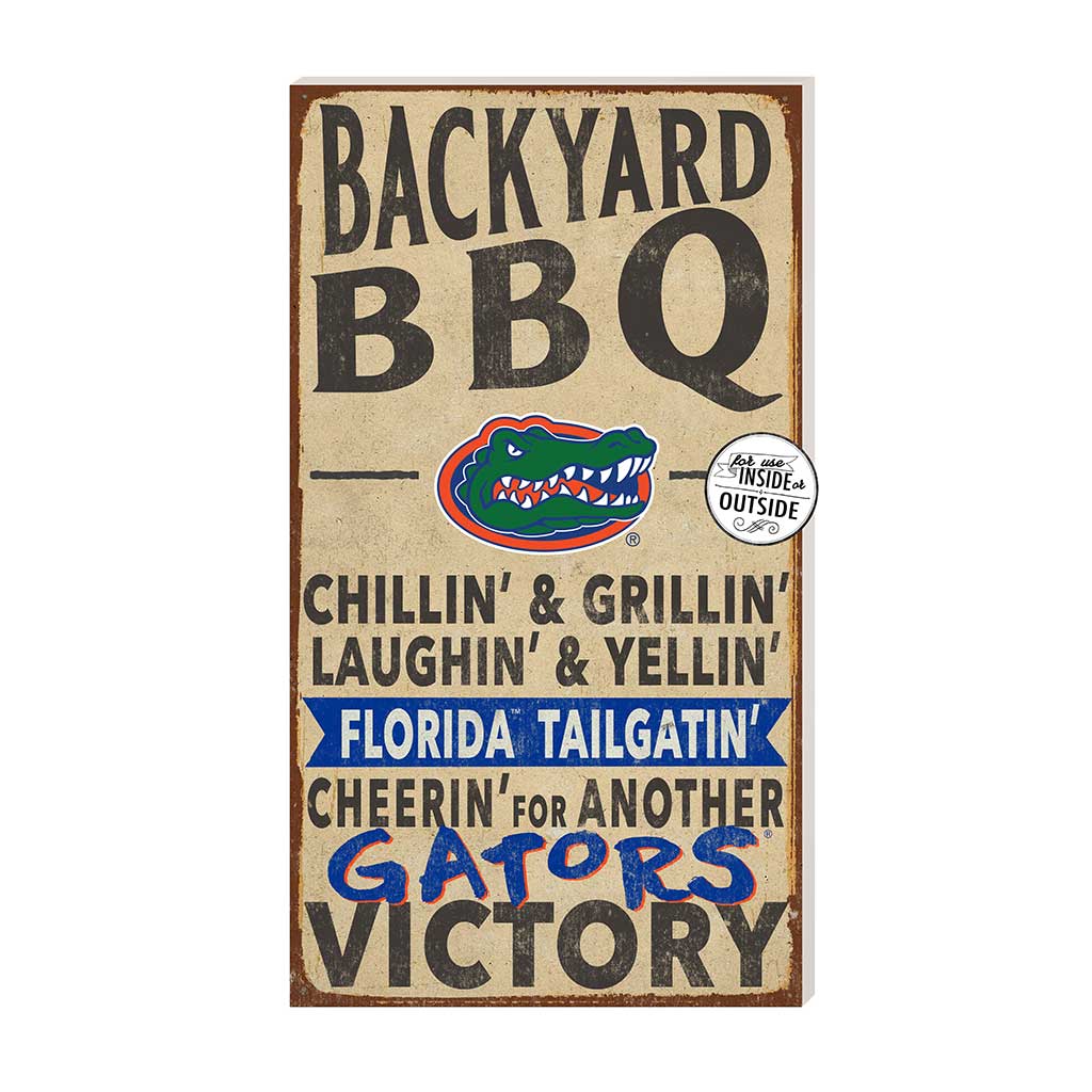 11x20 Indoor Outdoor BBQ Sign Florida Gators