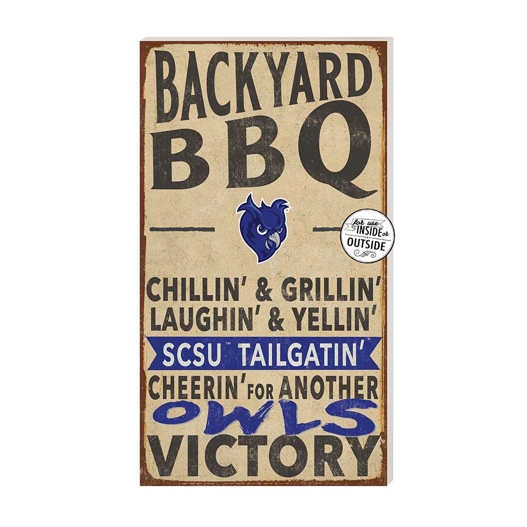 11x20 Indoor Outdoor BBQ Sign Southern Connecticut State Owls