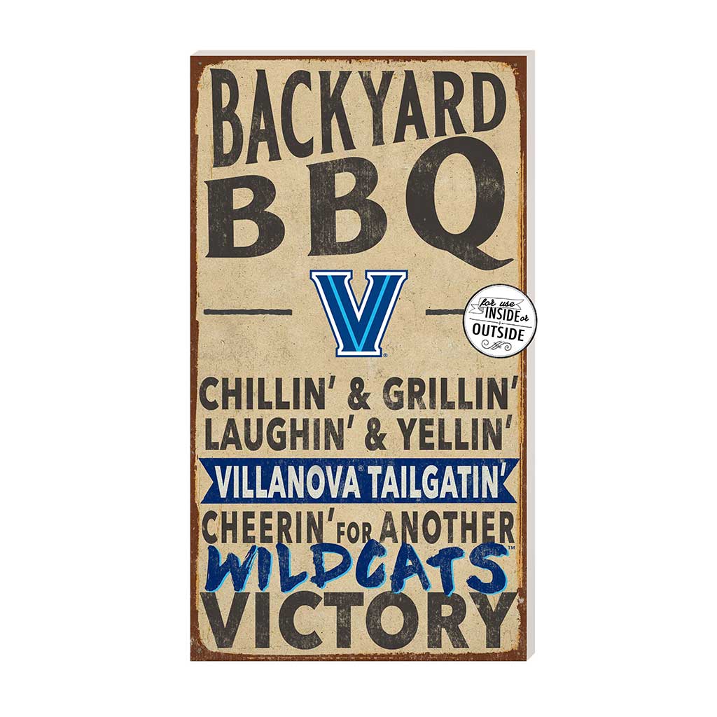 11x20 Indoor Outdoor BBQ Sign Villanova Wildcats