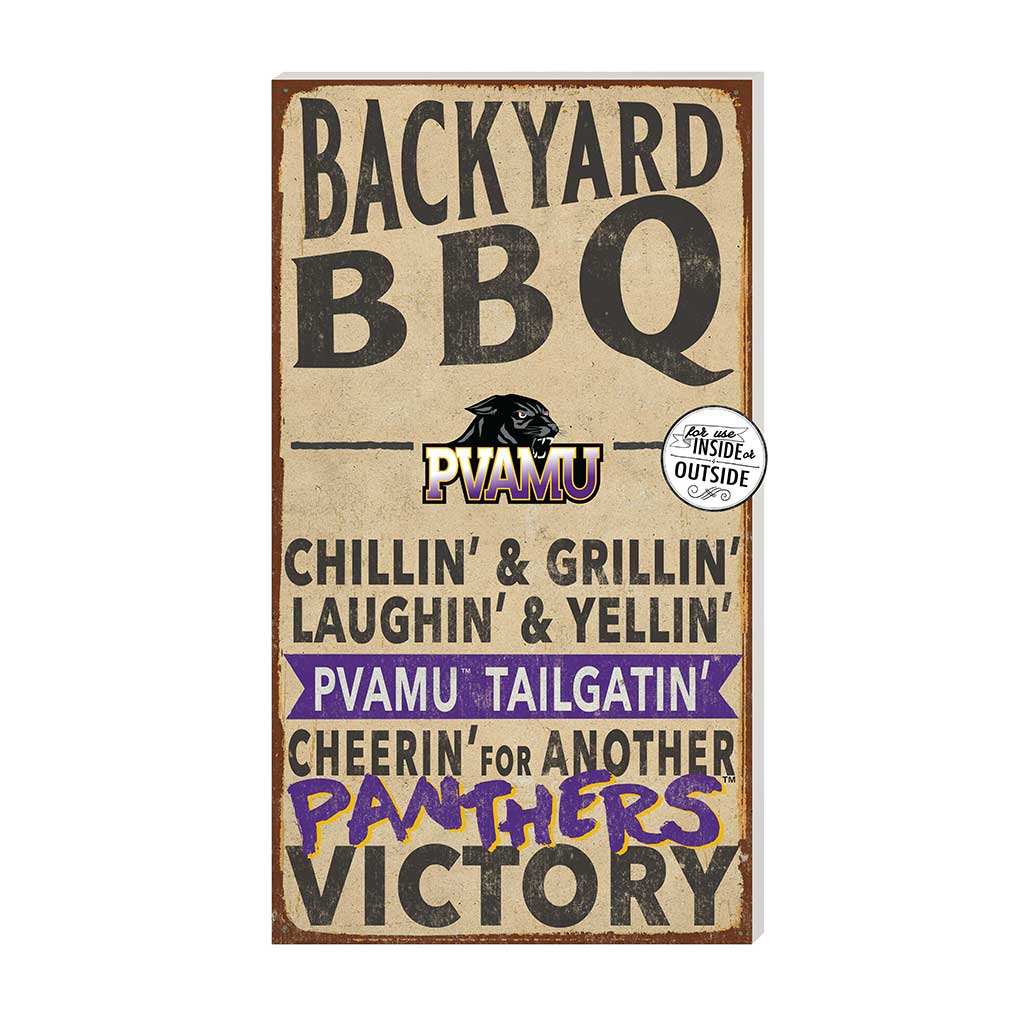 11x20 Indoor Outdoor BBQ Sign Prairie View A&M Panthers