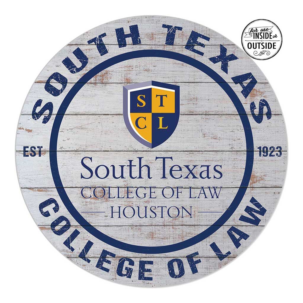 20x20 Indoor Outdoor Weathered Circle South Texas College of Law