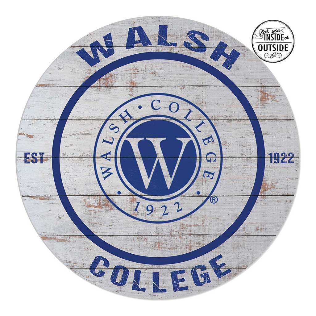 20x20 Indoor Outdoor Weathered Circle Walsh College
