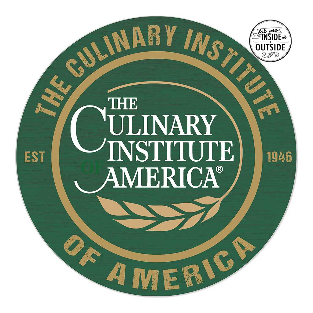 20x20 Indoor Outdoor Colored Circle Culinary Institute of America Steels