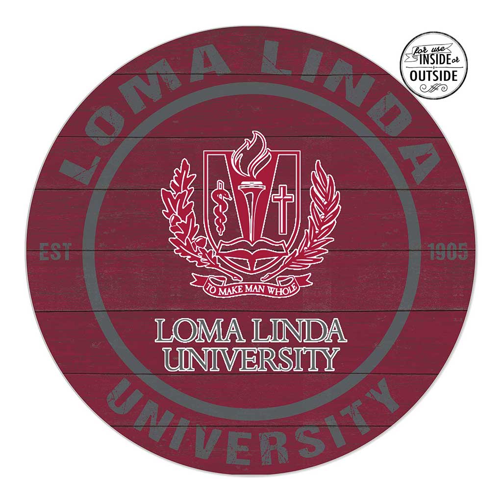 20x20 Indoor Outdoor Colored Circle Loma Linda University