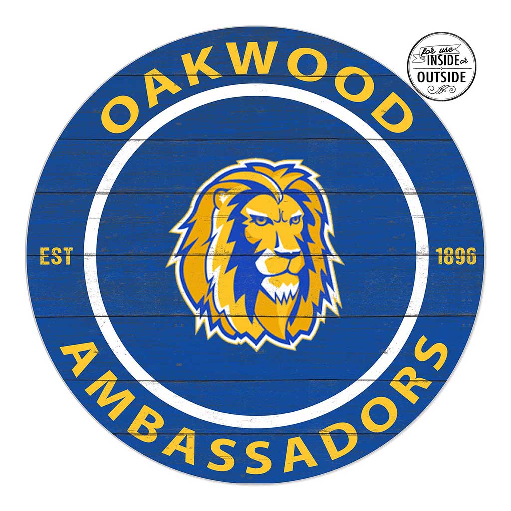 20x20 Indoor Outdoor Colored Circle Oakwood University Ambassadors