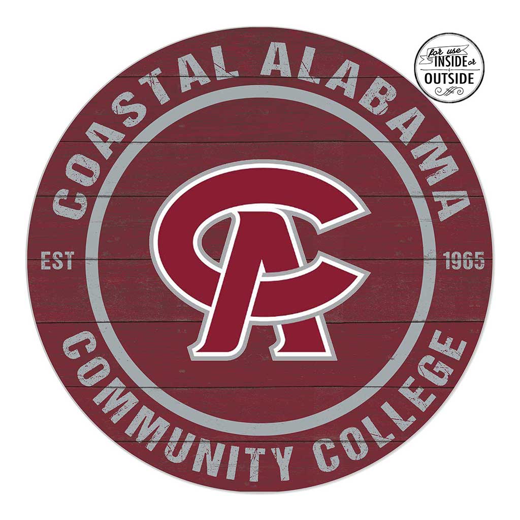 20x20 Indoor Outdoor Colored Circle Coastal Alabama Community College