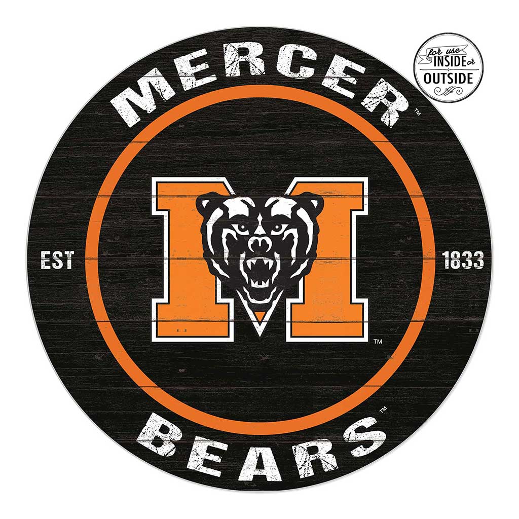 20x20 Indoor Outdoor Colored Circle Mercer Bears
