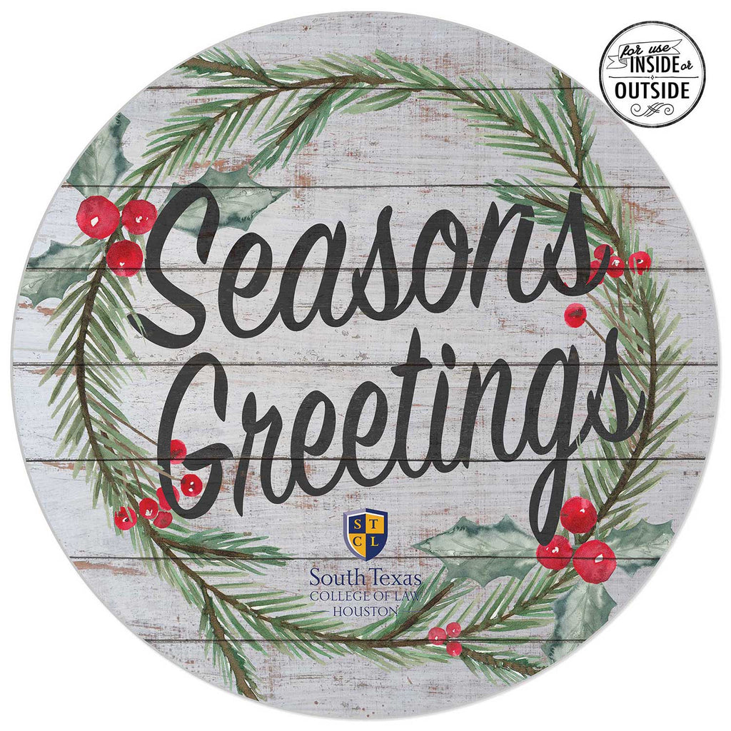 20x20 Indoor Outdoor Seasons Greetings Sign South Texas College of Law