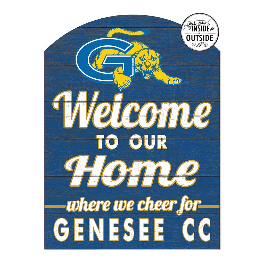 16x22 Indoor Outdoor Marquee Sign Genessee Community College Cougars