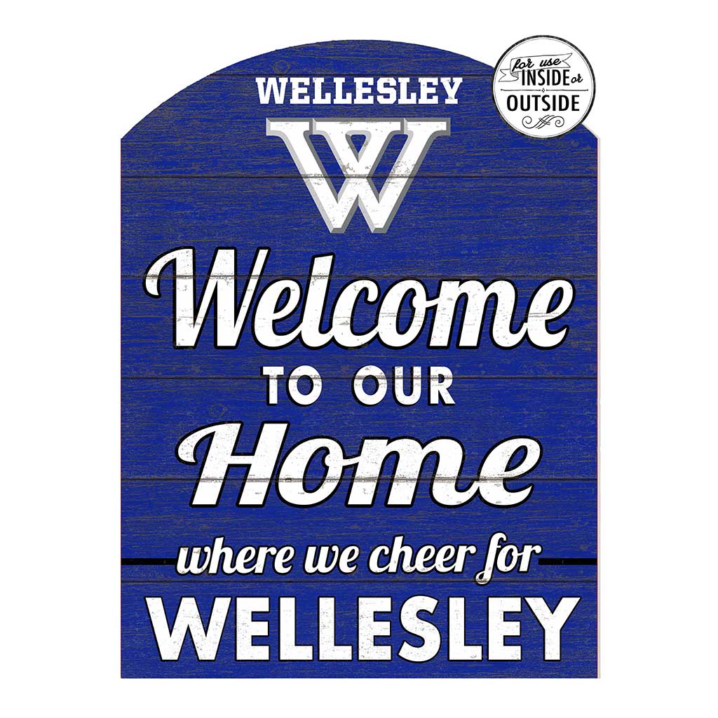 16x22 Indoor Outdoor Marquee Sign Wellesley College Blue