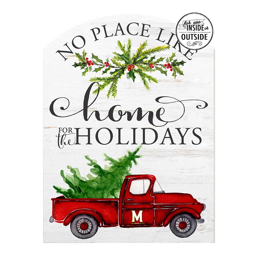 16x22 Home for Holidays Marquee Maryland Terrapins
