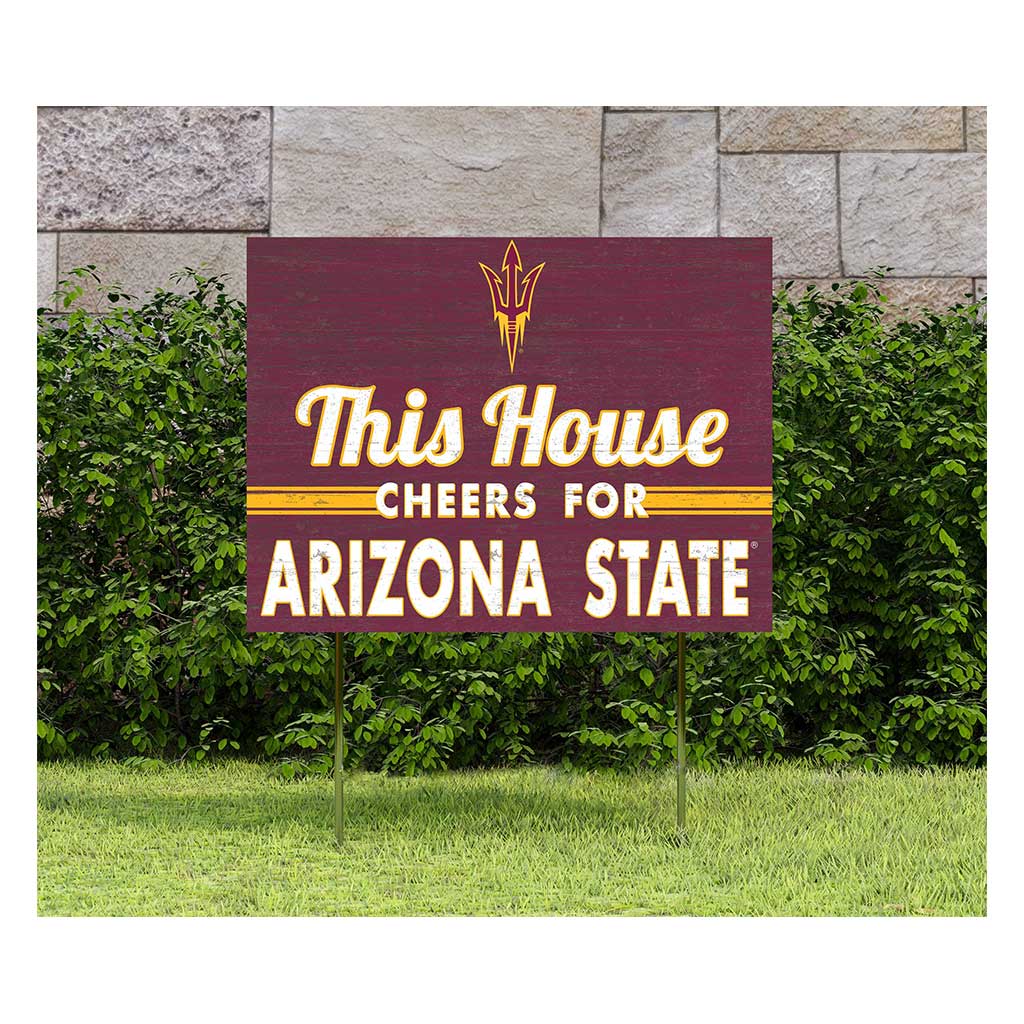 18x24 Lawn Sign Arizona State Sun Devils