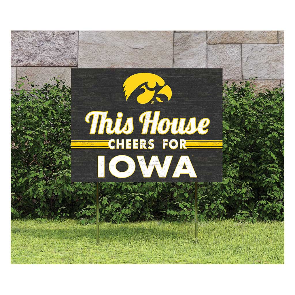 18x24 Lawn Sign Iowa Hawkeyes