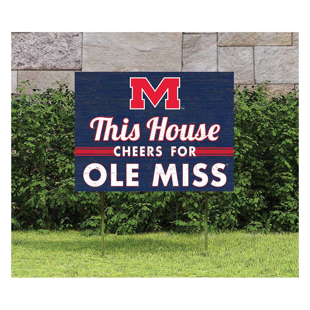 18x24 Lawn Sign Mississippi Rebels