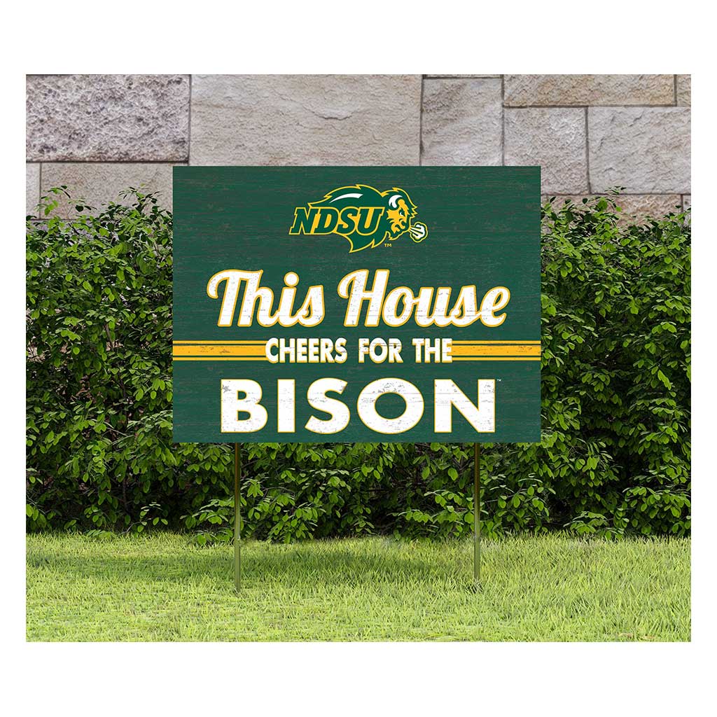 18x24 Lawn Sign North Dakota State Bison- Special