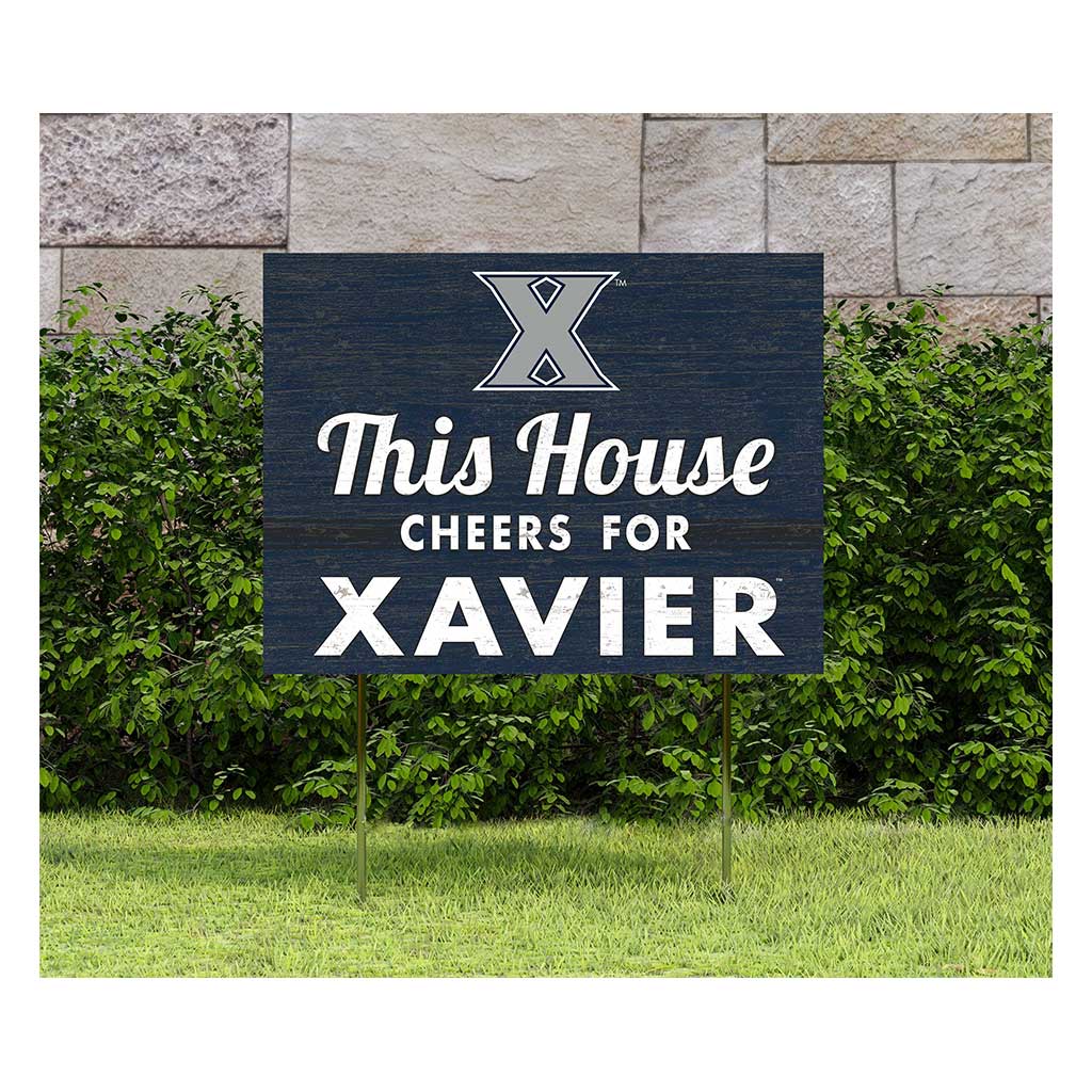18x24 Lawn Sign Xavier Ohio Musketeers