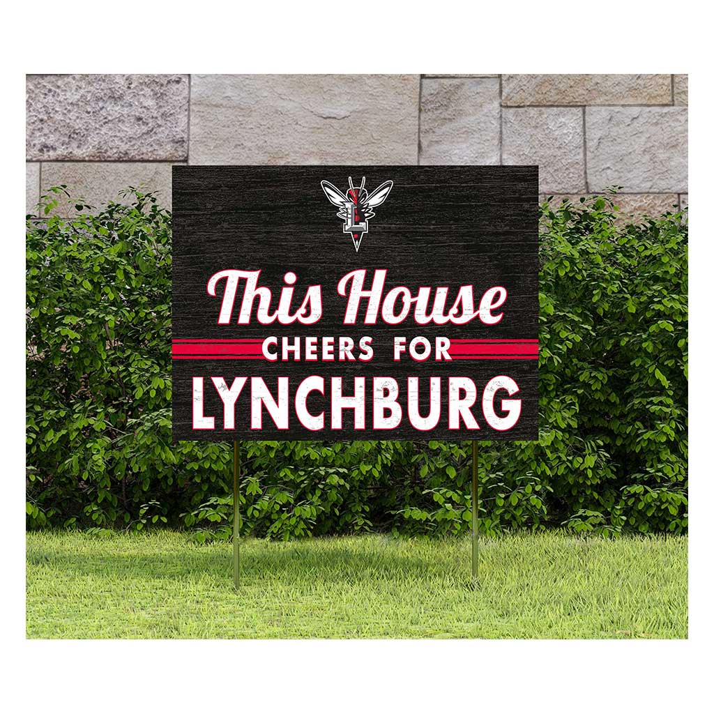 18x24 Lawn Sign Lynchburg College Hornets