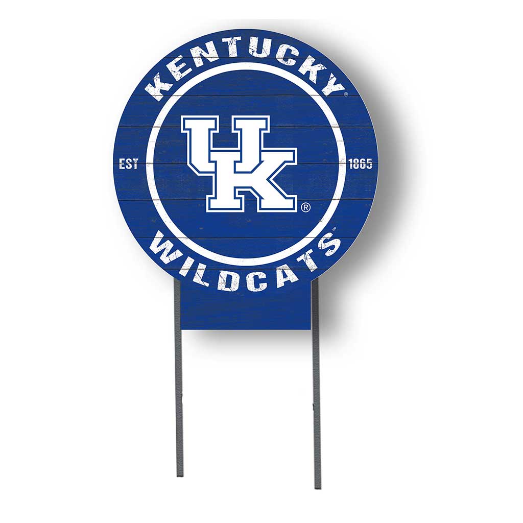 20x20 Circle Color Logo Lawn Sign Kentucky Wildcats