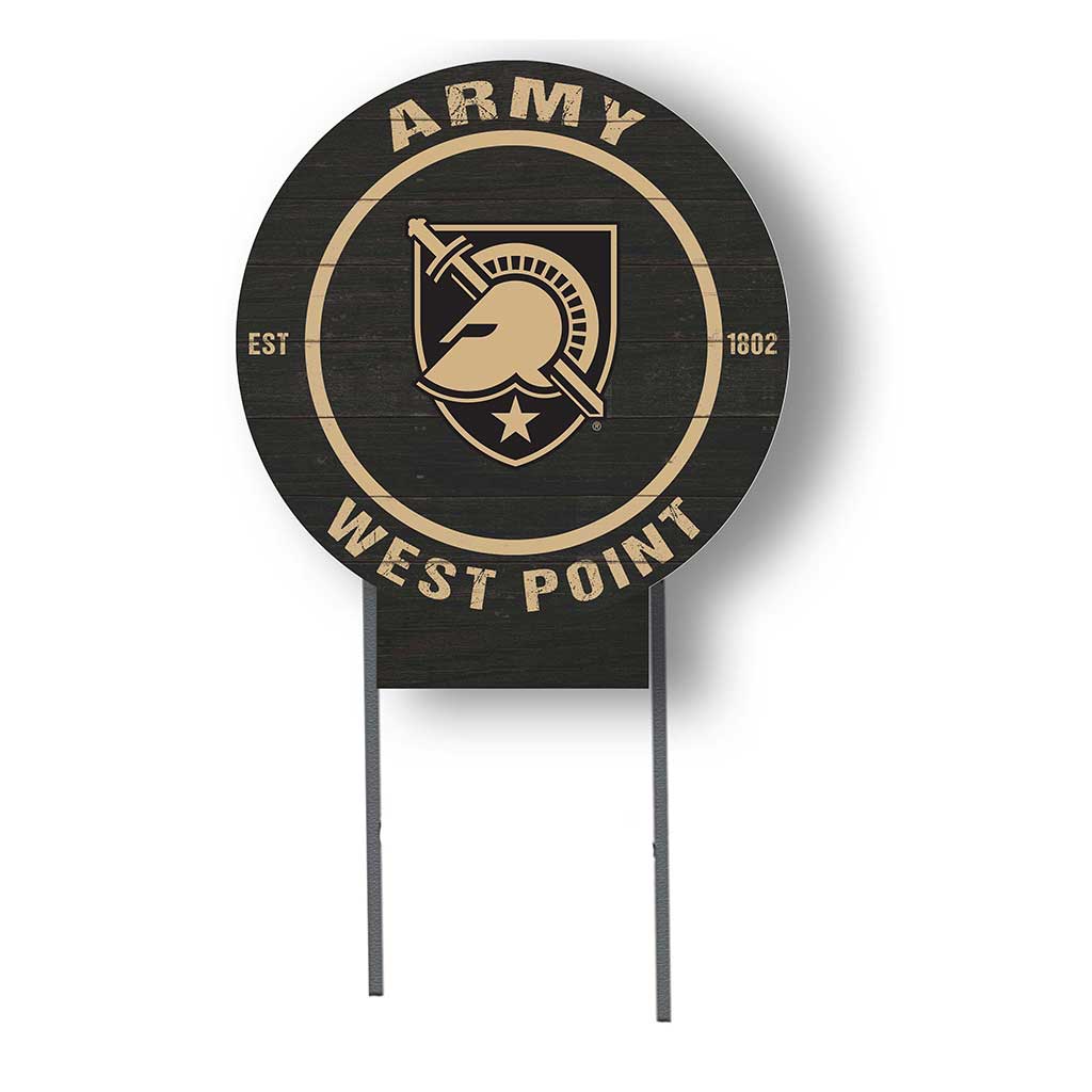20x20 Circle Color Logo Lawn Sign West Point Black Knights