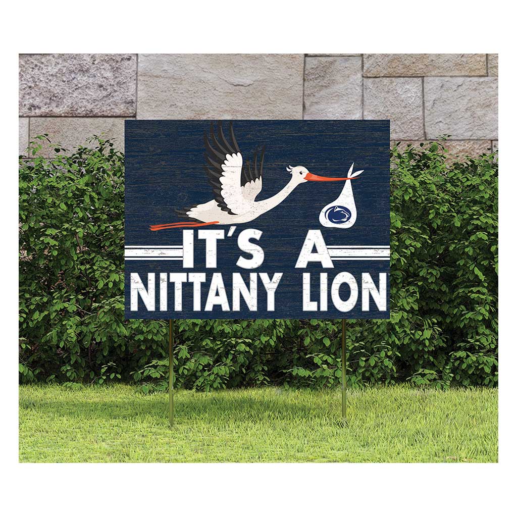 18x24 Lawn Sign Stork Yard Sign It's A Penn State Nittany Lions