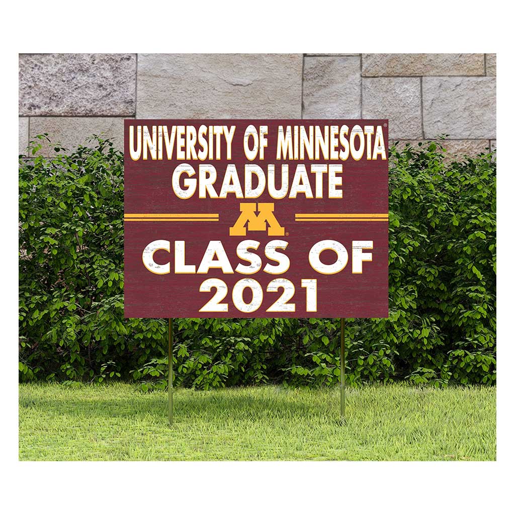 18x24 Lawn Sign Class of Minnesota Graduate - Special