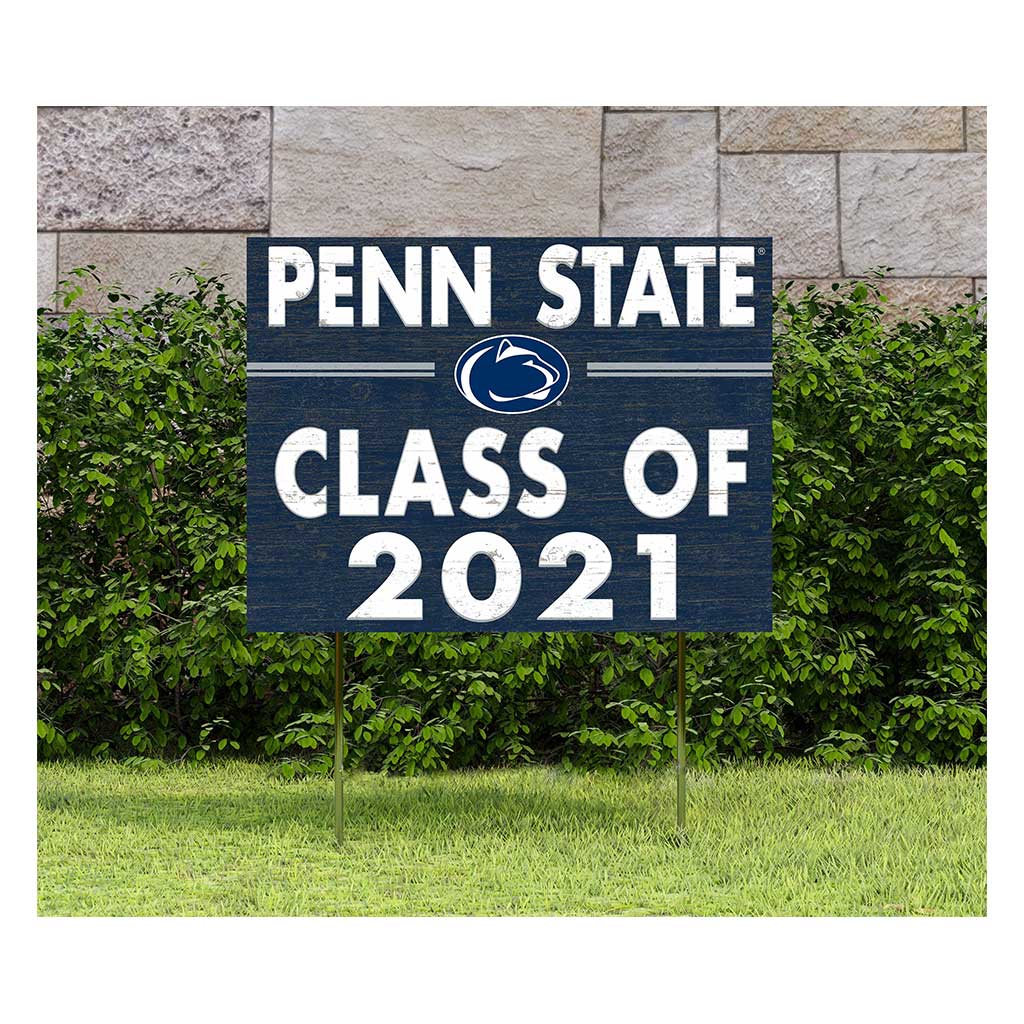 18x24 Lawn Sign Class of Penn State Nittany Lions - Verbiage