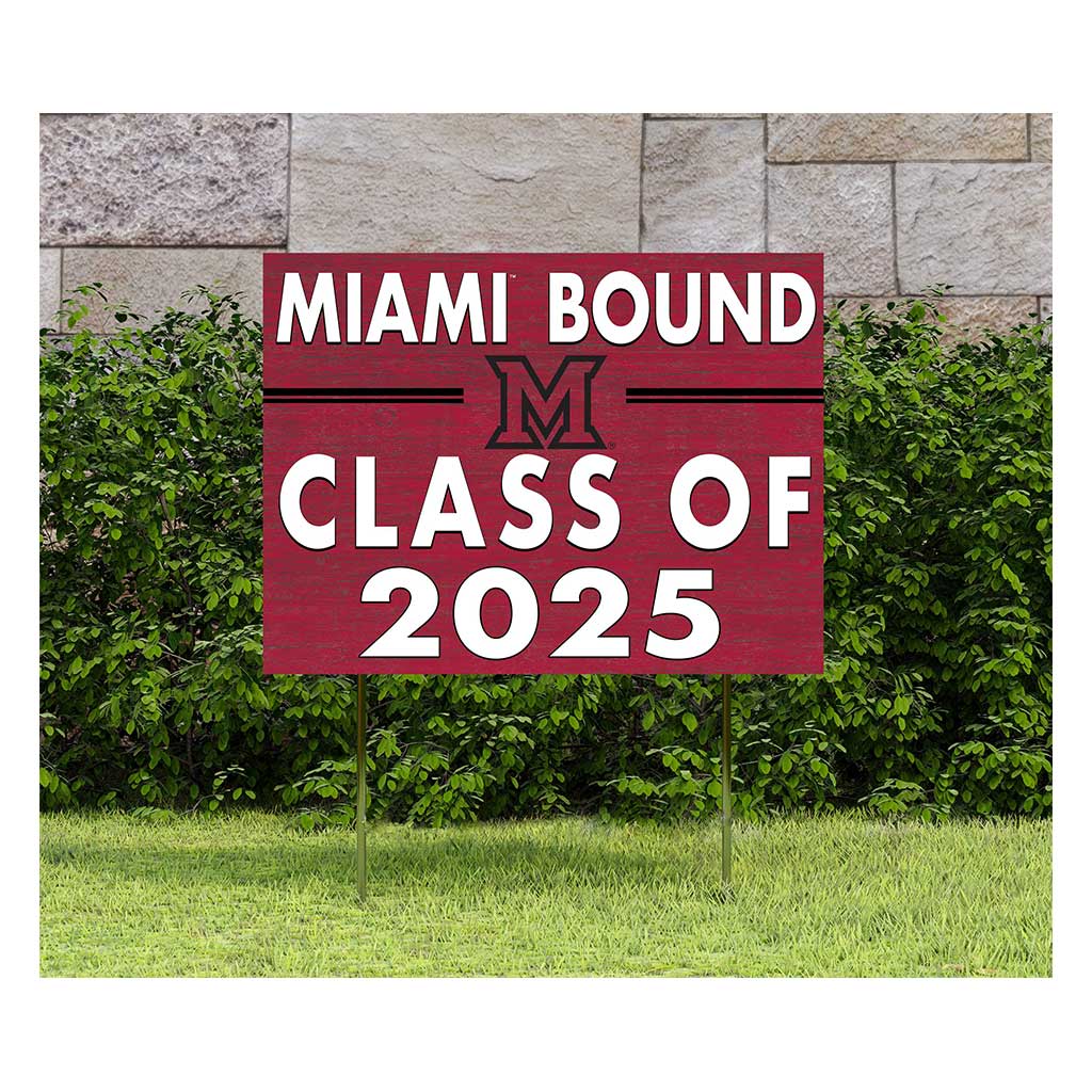 18x24 I Chose Future Class of Miami of Ohio Redhawks Verbiage