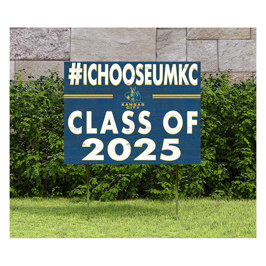 18x24 I Chose Future Class of Missouri Kansas City Kangaroos