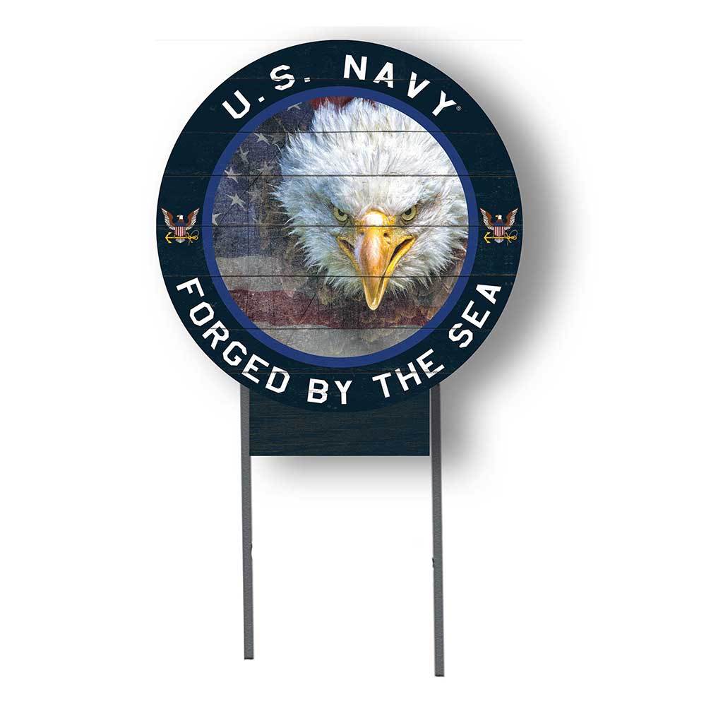 Eagle Navy Lawn Sign
