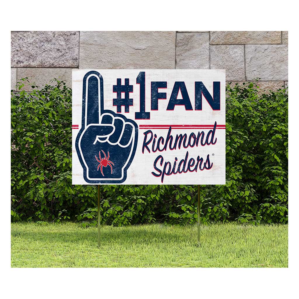 18x24 Lawn Sign #1 Fan Richmond Spiders