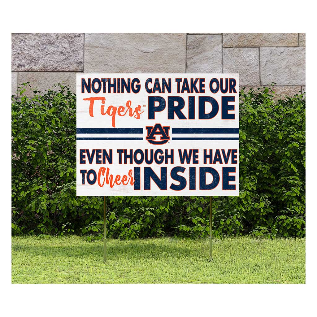 18x24 Lawn Sign Nothing Can Take Auburn Tigers
