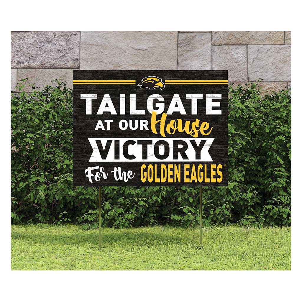 18x24 Lawn Sign Tailgate at Our House Southern Mississippi Golden Eagles