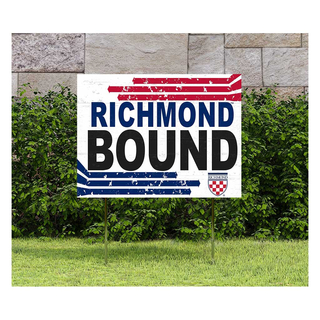 18x24 Lawn Sign Retro School Bound Richmond Spiders