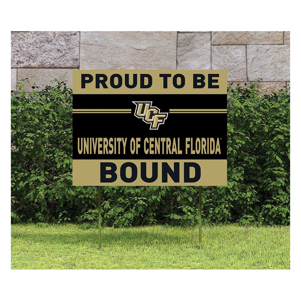 18x24 Lawn Sign Proud to be School Bound Central Florida Knights