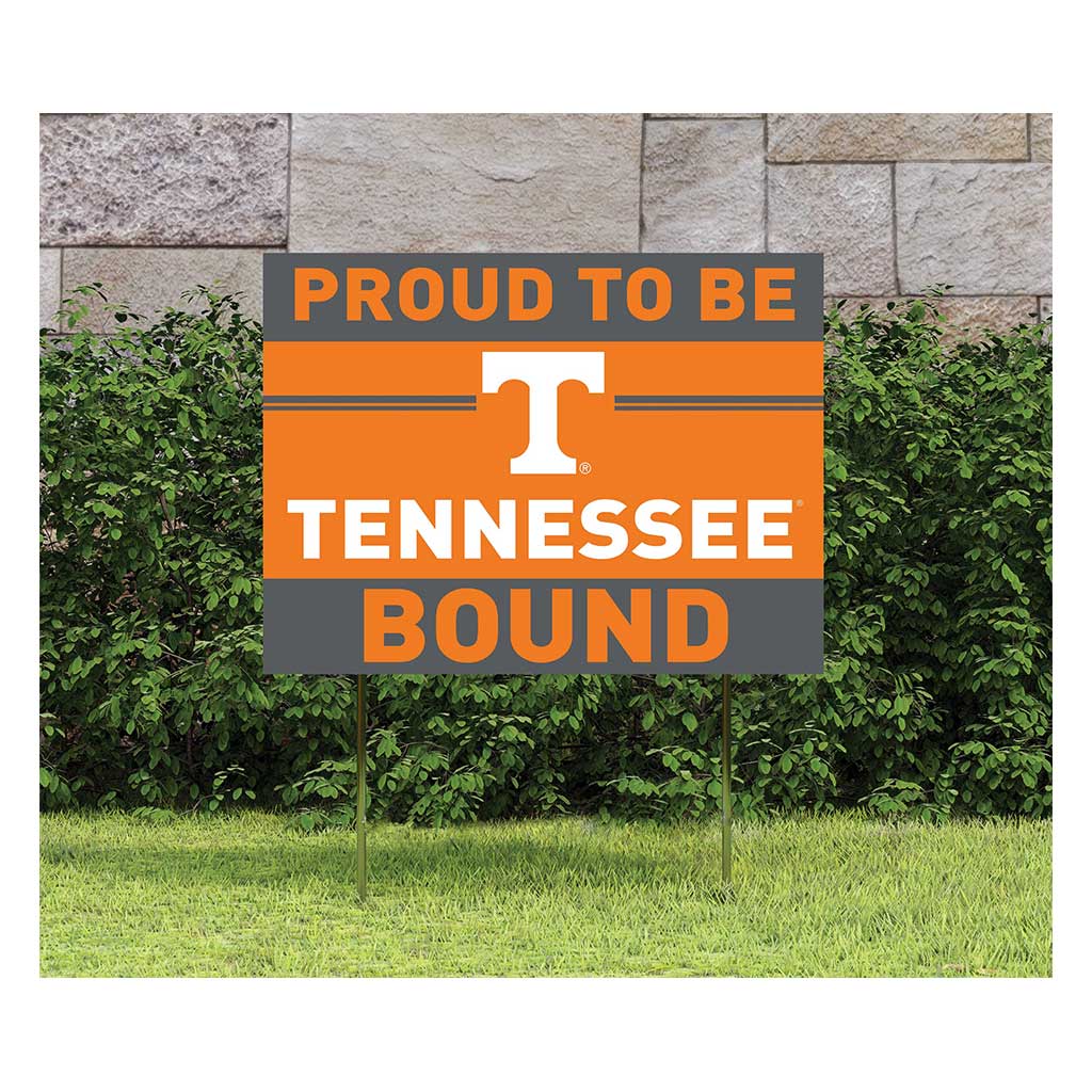 18x24 Lawn Sign Proud to be School Bound Tennessee Volunteers