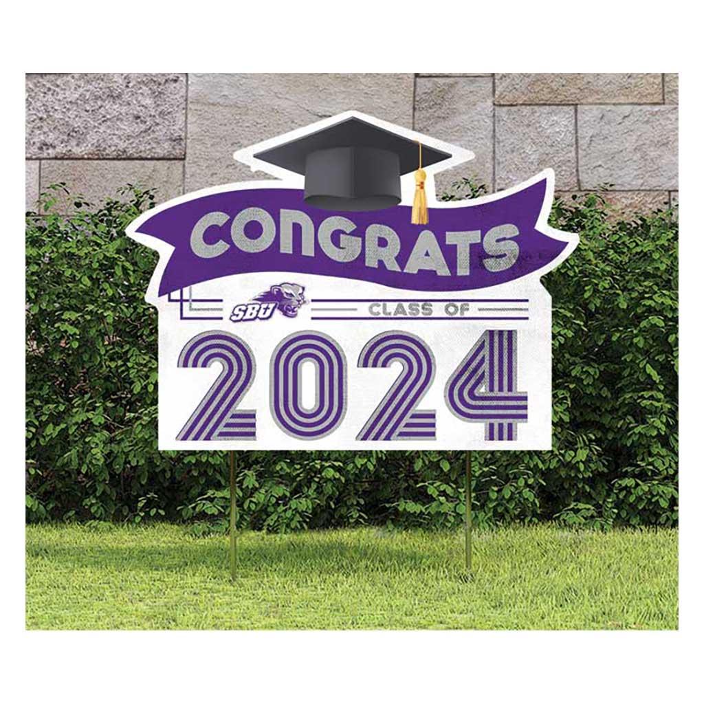 18x24 Congrats Graduation Lawn Sign Southwest Baptist Bearcats