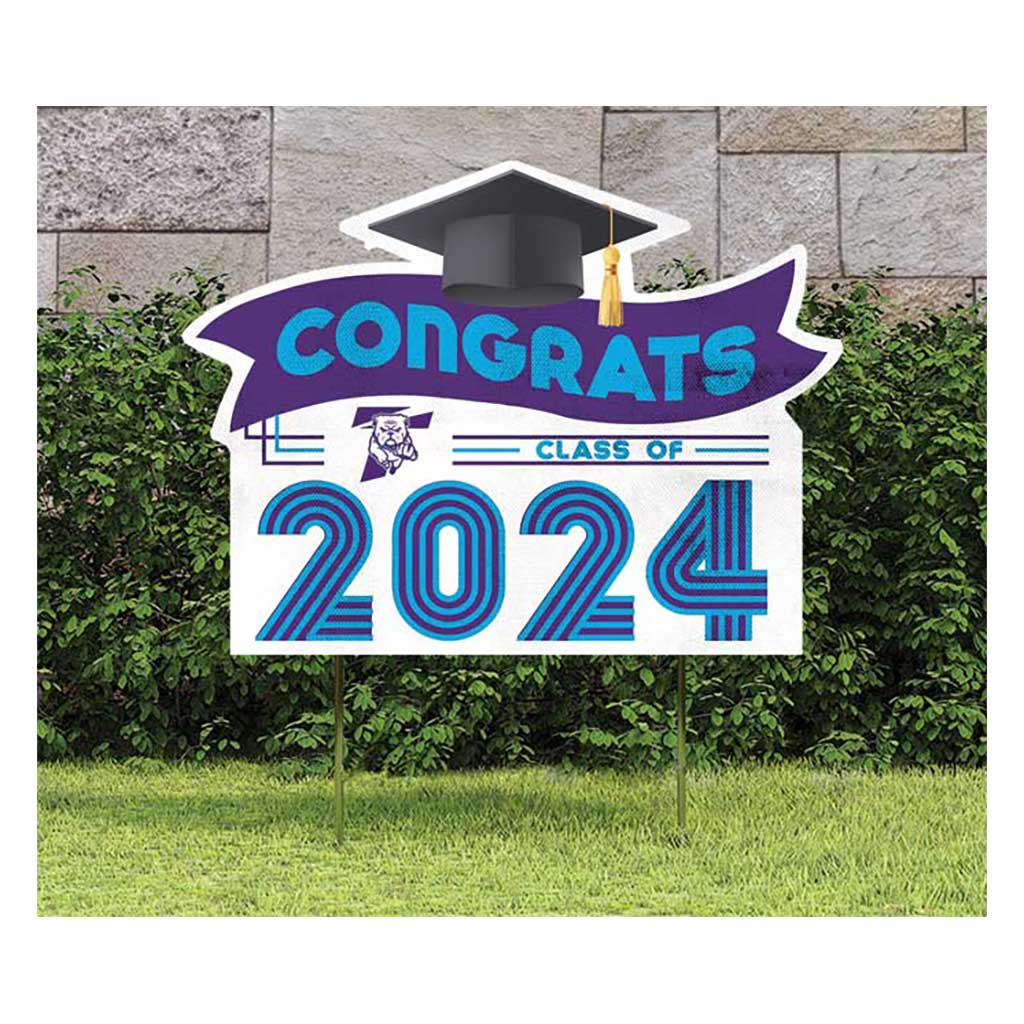 18x24 Congrats Graduation Lawn Sign Truman State Bulldogs