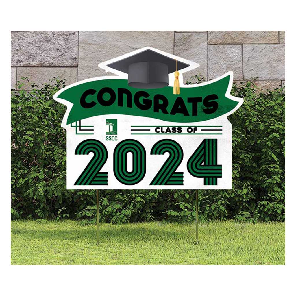 18x24 Congrats Graduation Lawn Sign Shelton State Community College Buccaneers