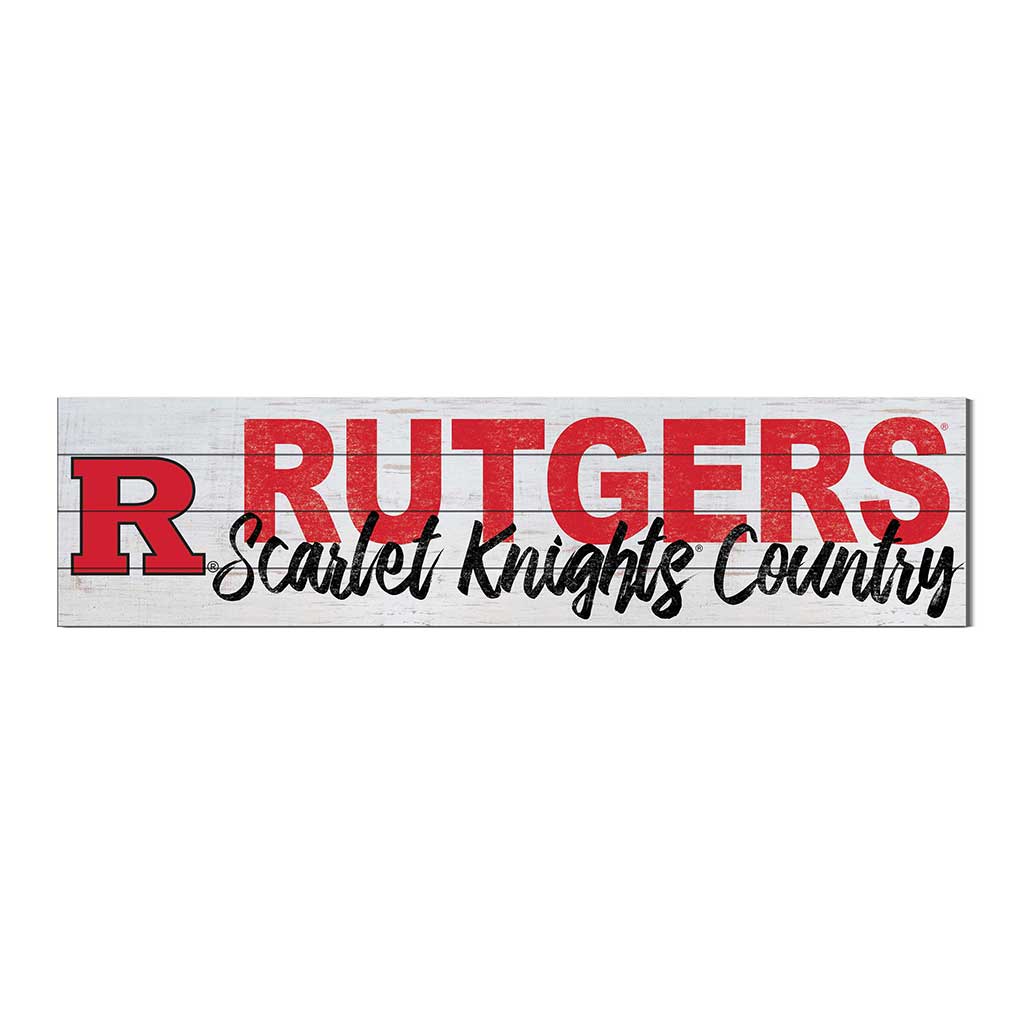 40x10 Sign With Logo Rutgers - Newark
