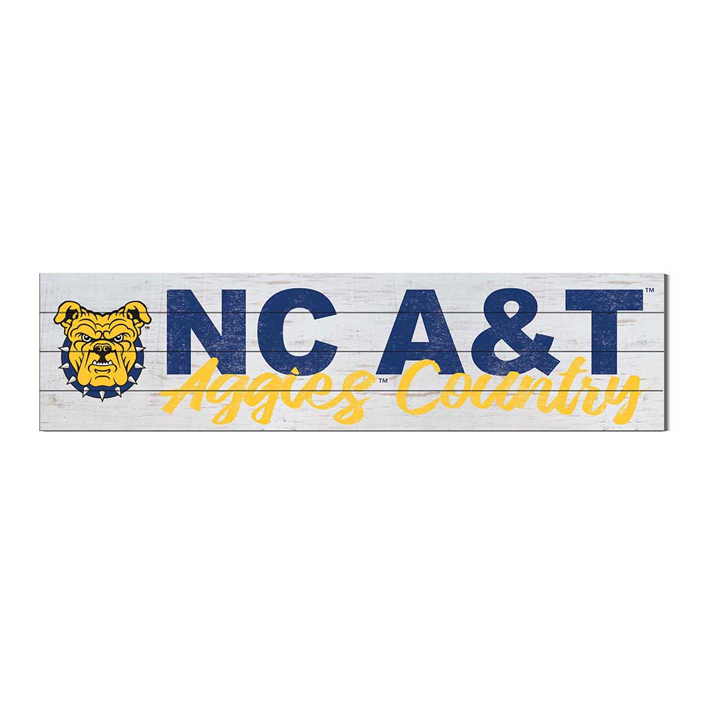 40x10 Sign With Logo North Carolina A&T Aggies