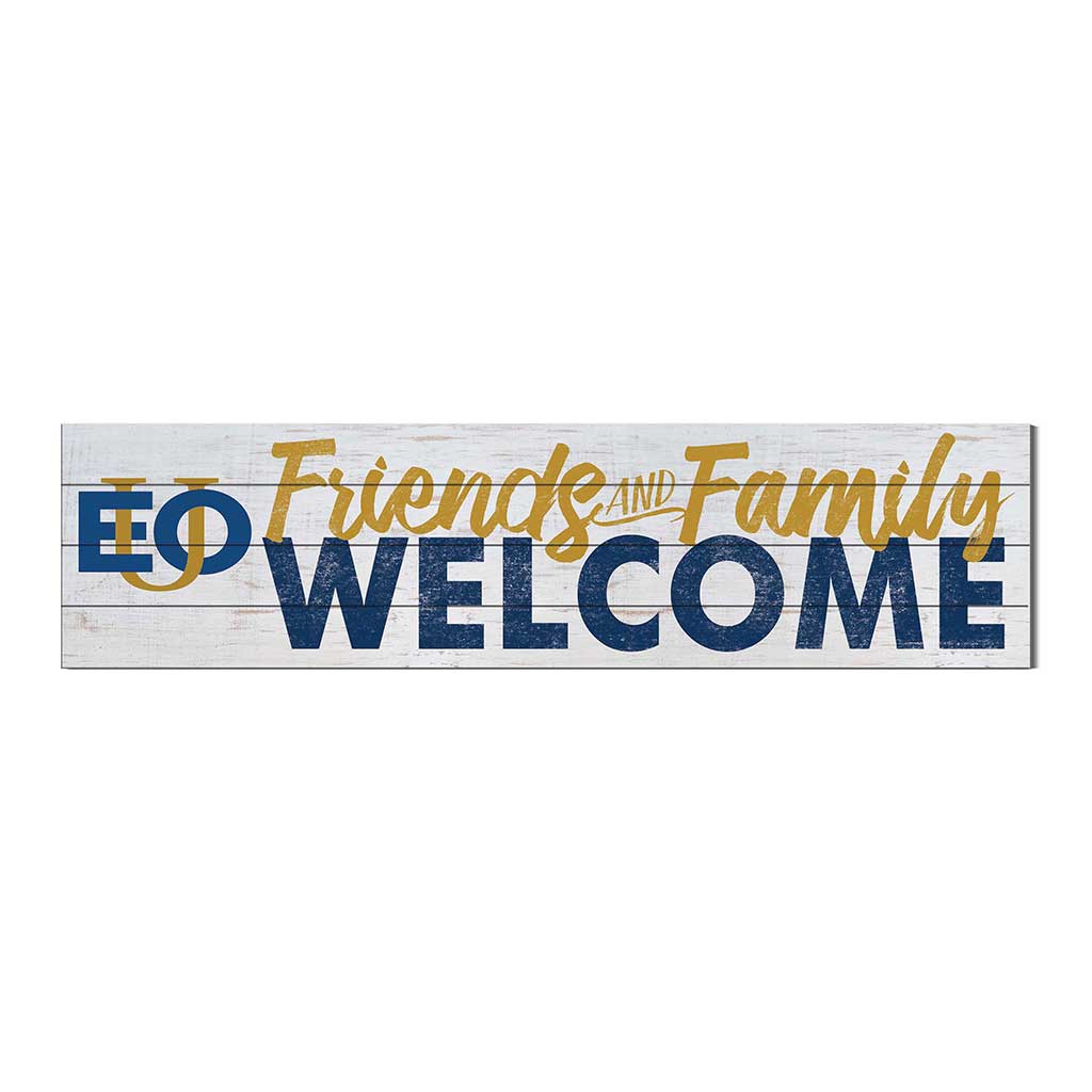 40x10 Sign Friends Family Welcome Eastern Oregon University Mountaineers