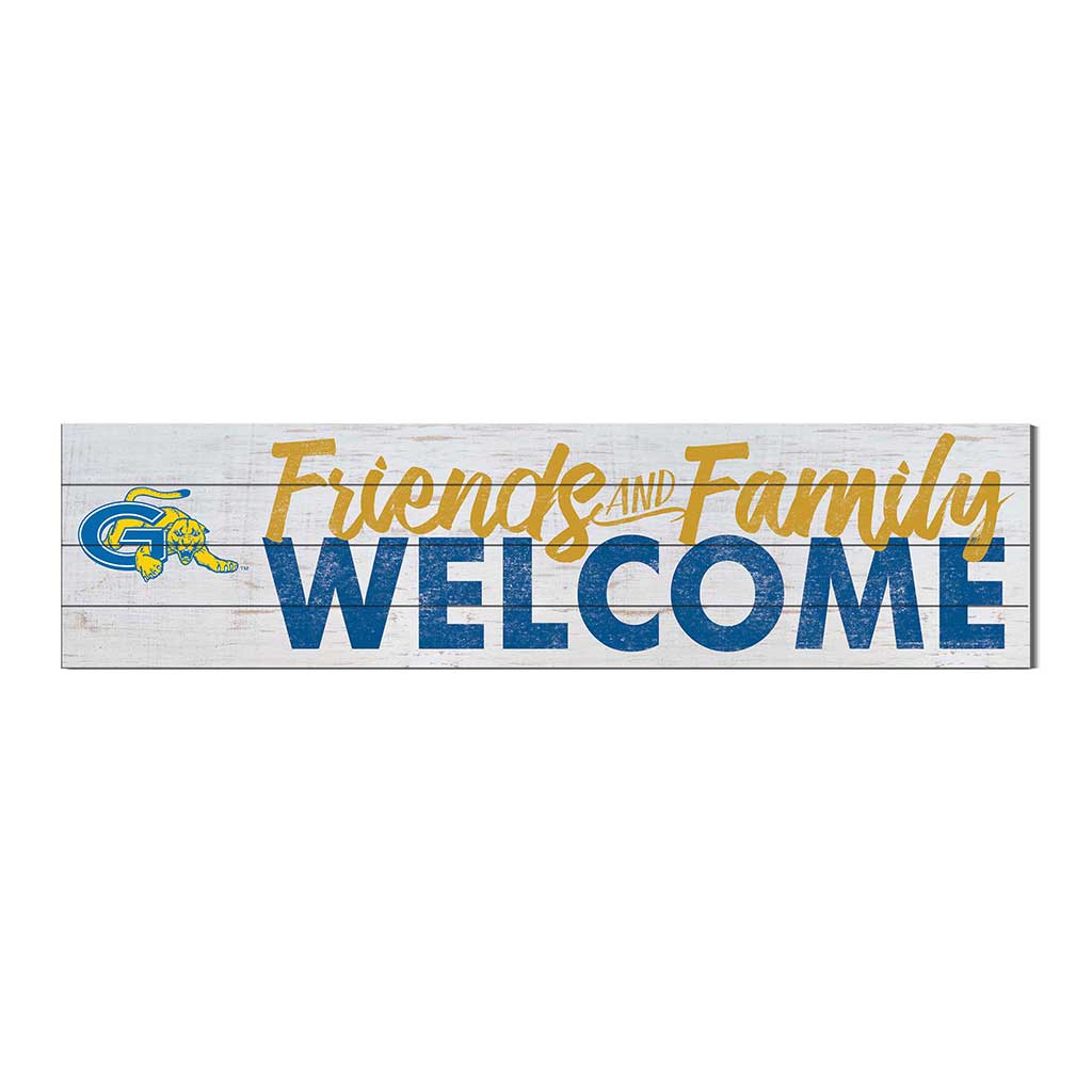40x10 Sign Friends Family Welcome Genessee Community College Cougars
