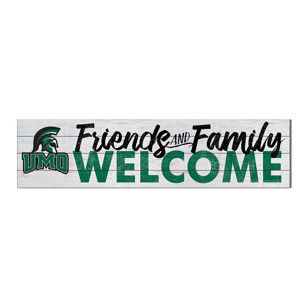 40x10 Sign Friends Family Welcome University of Mount Olive Trojans