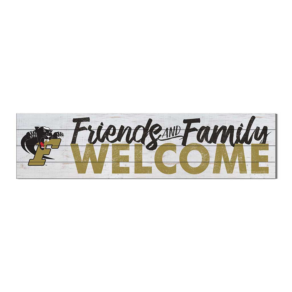 40x10 Sign Friends Family Welcome Furrum College Panthers